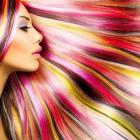 Здоровые волосы при сложном окрашивании